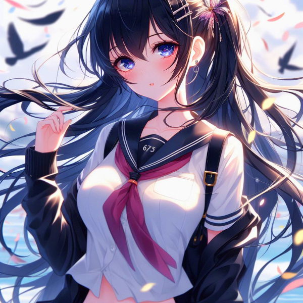 セーラー服な、うちの子＊その1(3枚)