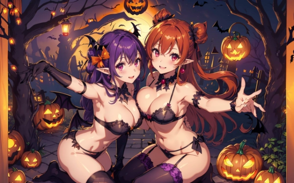 エルフのハロウィン