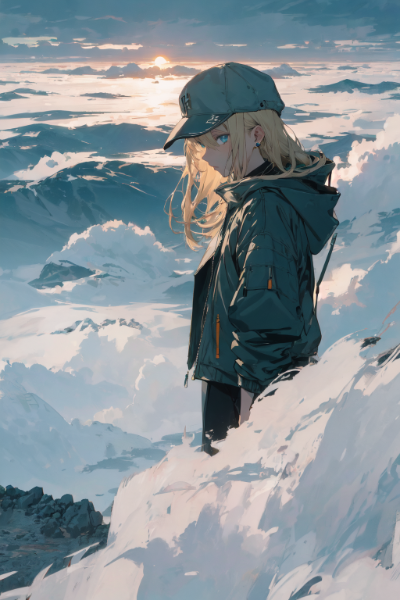 山頂memories（朝日×雲海）