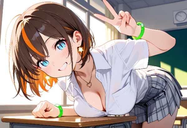 【マスカラ】中学生のギャルと男の娘