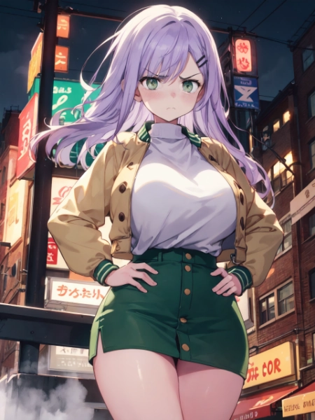 夜の霧街で再び