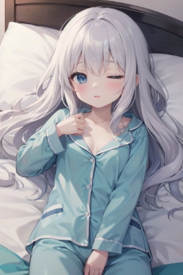 寝れないです
