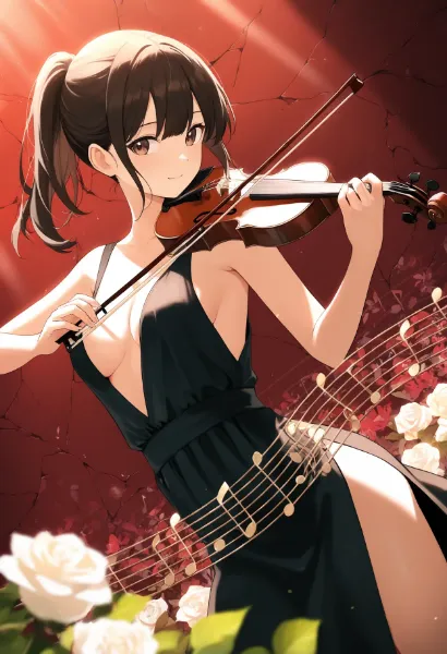 情熱の旋律に咲く薔薇の調べ