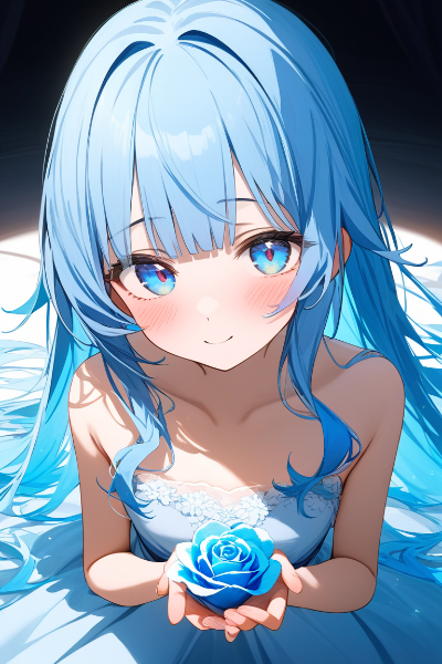 一輪の溶けない想いを