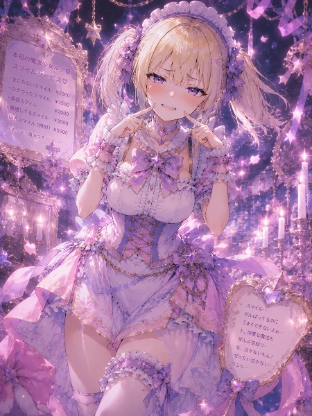 “スマイル”は苦手なツンデレ・ルナさま