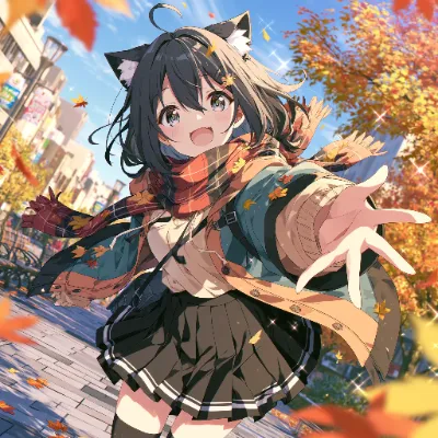 秋の風が運んだ、君との出会い