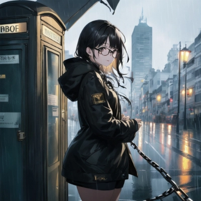 雨宿り