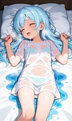 ロリ・ヨダレ・濡れTシャツ