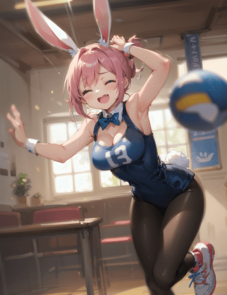 バニー少女とドッジボール！２