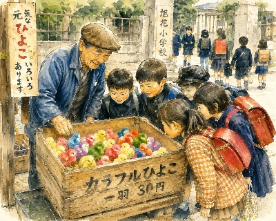 昭和時代の露店