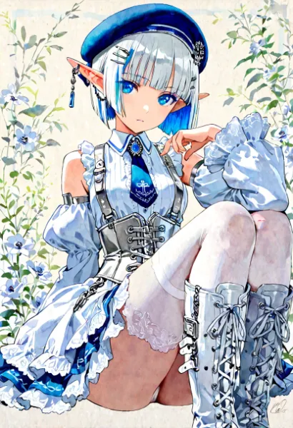 空の静けさに、銀がそっと舞い込むように