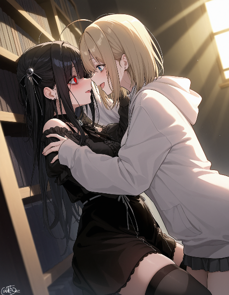 図書館ではお静かに