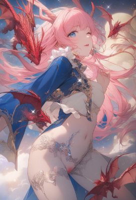 ドラゴン娘に逃げるの巻