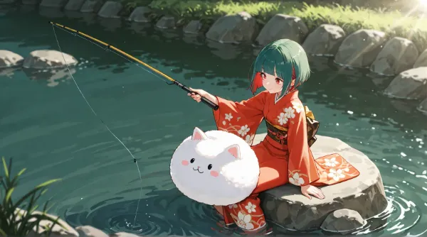 針と糸、そして竿だ！