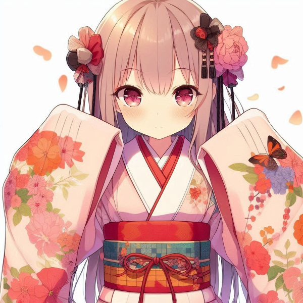 萌え袖の女の子