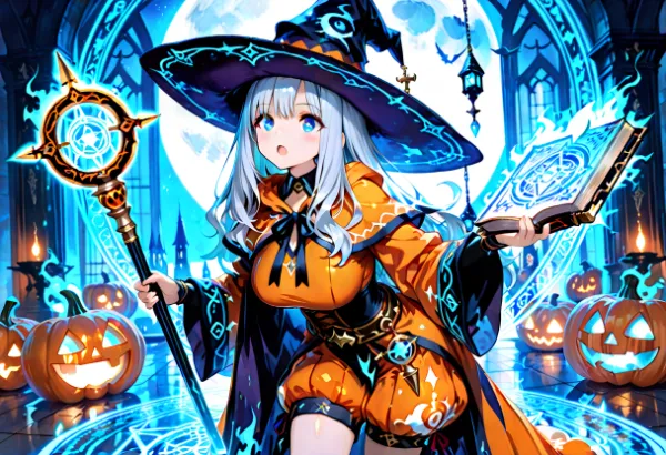 カボチャの魔法使い