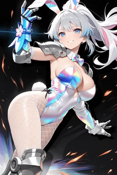 今日のアーマードバニーガールちゃん♪（29-10-08）
