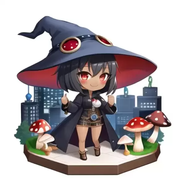 ねんどろいど風きのこの魔女