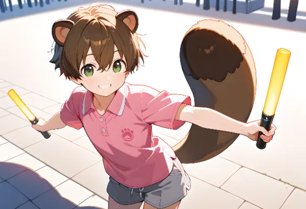 【ペンライト】縁の下の力持ち、タスカル君