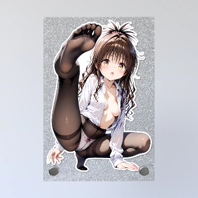 【BOOTH販売中】黒ストッキング×ヤミ・モモ・美柑