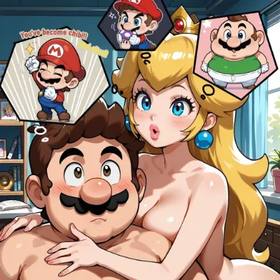 新マリオとセックスピーチ姫