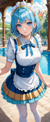 お昼のウエイトレスさん