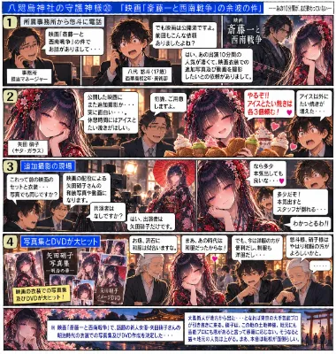 八咫烏神社の守護神様⑳　「映画「斎藤一と西南戦争」の余波の件」