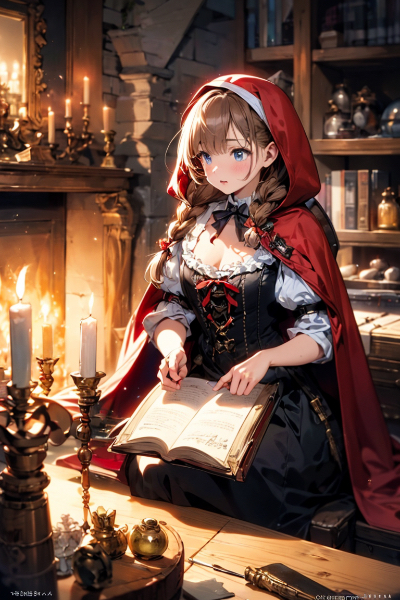 読書をする少女錬金術師其之四