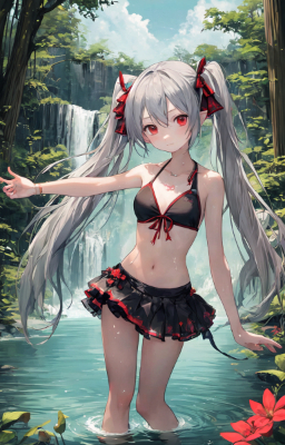 赤い少女の楽園