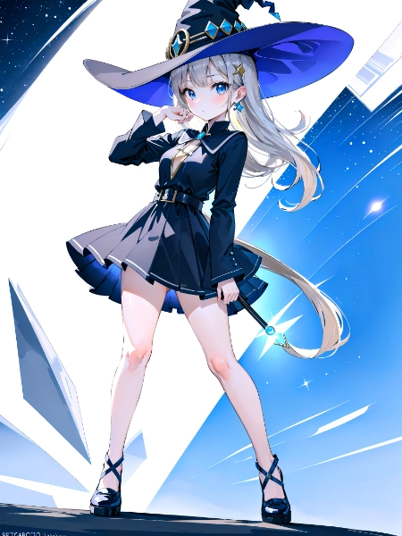 蒼い魔法使い