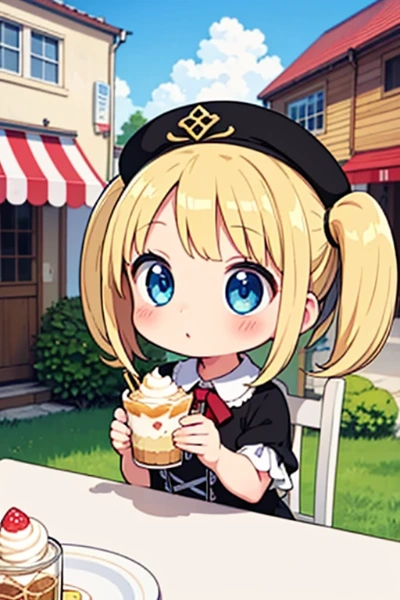 キャラメルパフェ