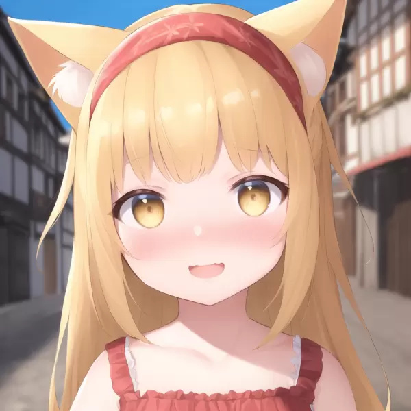 カチューシャと猫耳