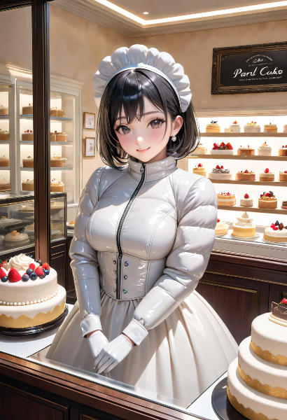 ケーキ屋の看板娘