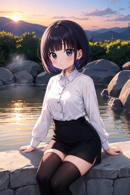 夕方のニナたん