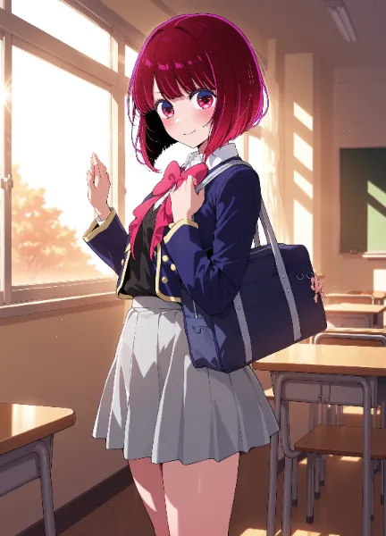 【推しの子】有馬かな　　教室の陽光に秘めた冒険の始まり