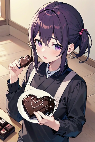 ハート型のチョコレート