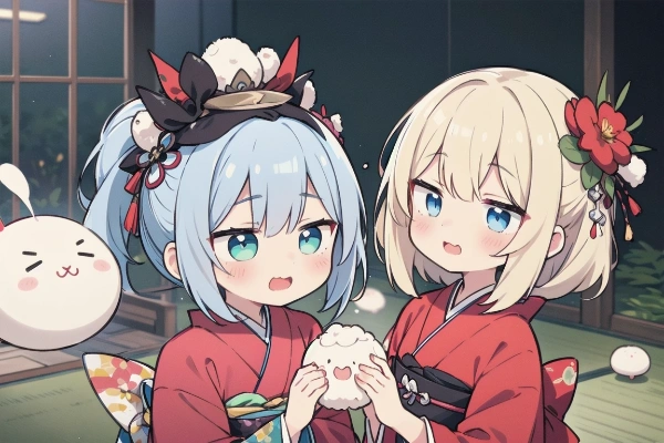 命が宿った餅？