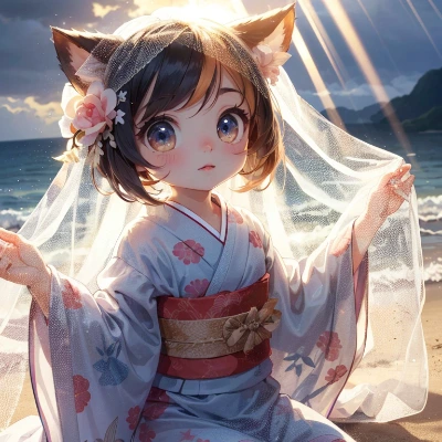 天ニャオの羽衣　（天女の羽衣）