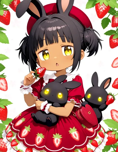 みんなで🍓狩り♪（各キャラ）