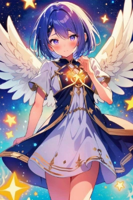 The starry angel