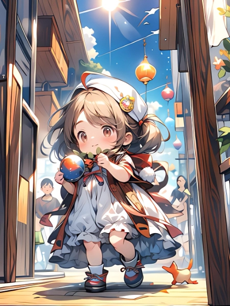 大きなガラス玉