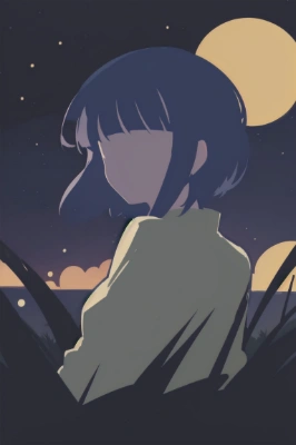 振り向いた君の表情は見えない