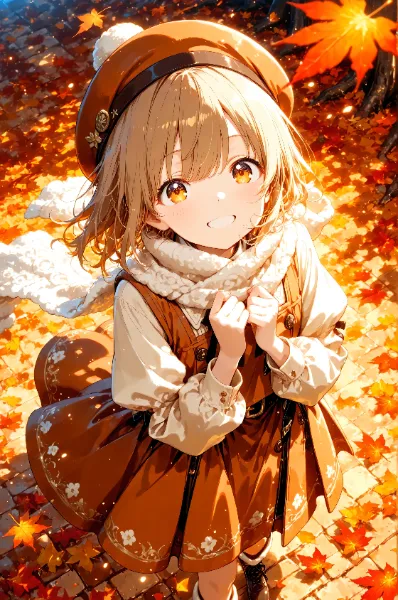 小さな笑顔、風にほどけて