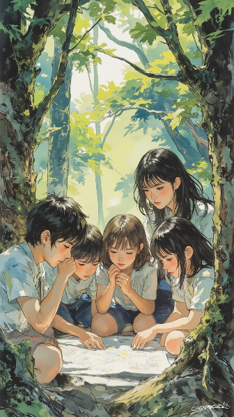 大人は知らないボクらの作戦会議／スマホ壁紙アーカイブ