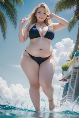 ウォーターパークでお姉さんとデートしよう！
