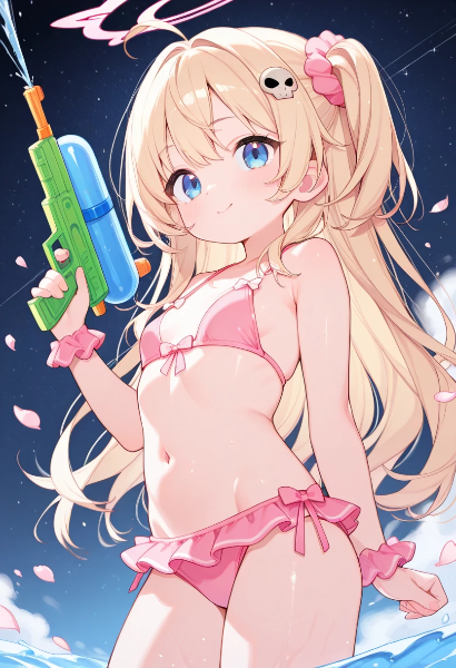 ピンクの水着☆