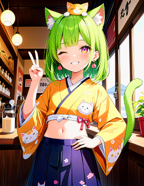 へそスマイルいくよー！