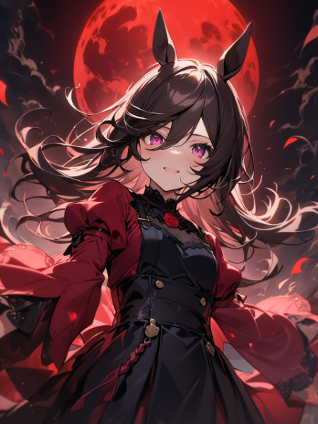 紅く疼く月【ウマ娘・ライスシャワー】