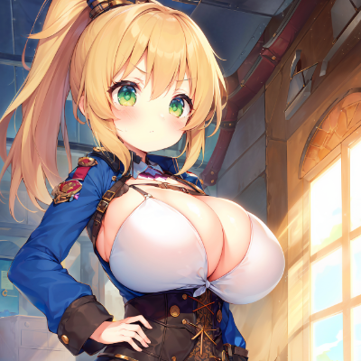 ロリ巨乳部155 Steampunk Adventurer