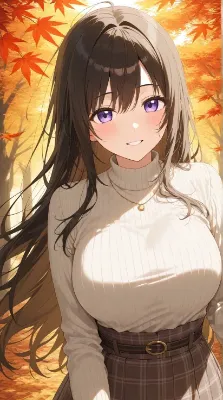 貴方と紅葉見れるのは嬉しいのよ